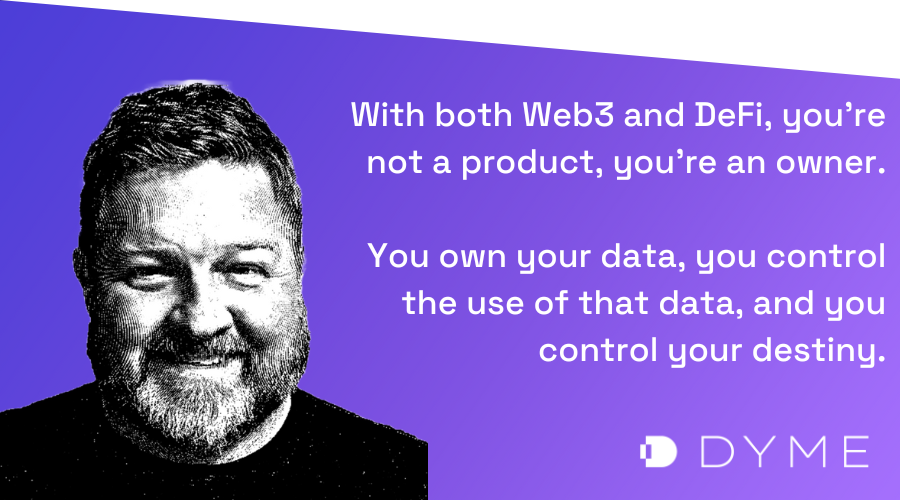 quote about web3 and defi